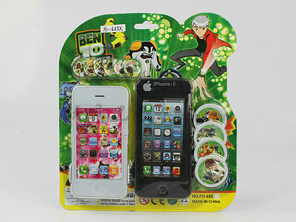 Apple 4 single launch mobile phones with apple five pairs of emission (BEN10 design)