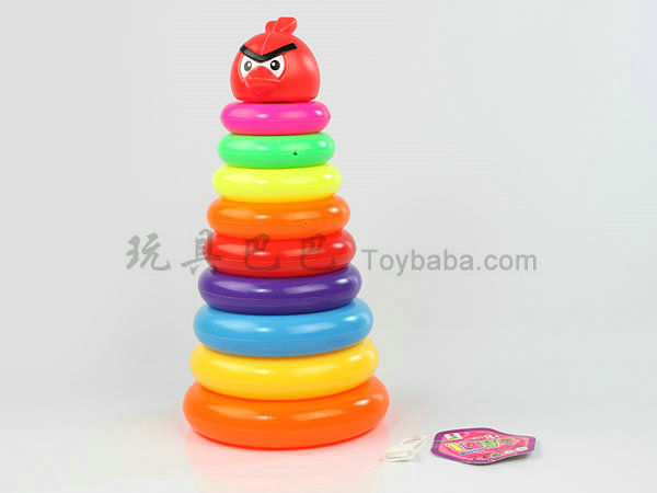 In the circular ring angry birds