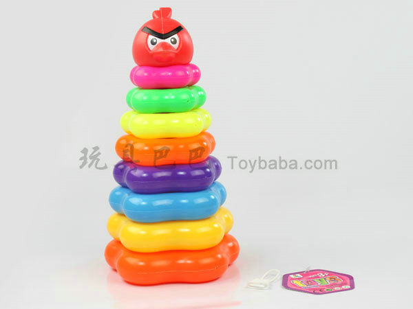 Plum flower form of ring angry birds