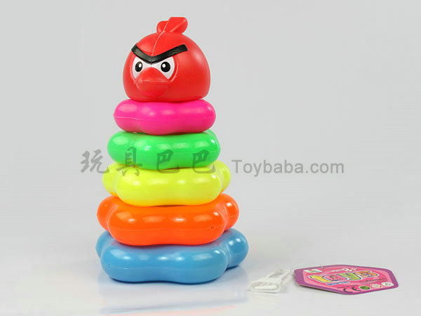 Plum flower form small ring angry birds