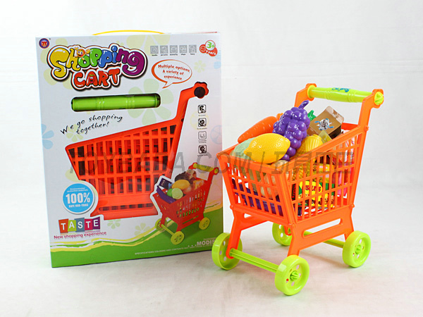 Shopping Cart box with fruit