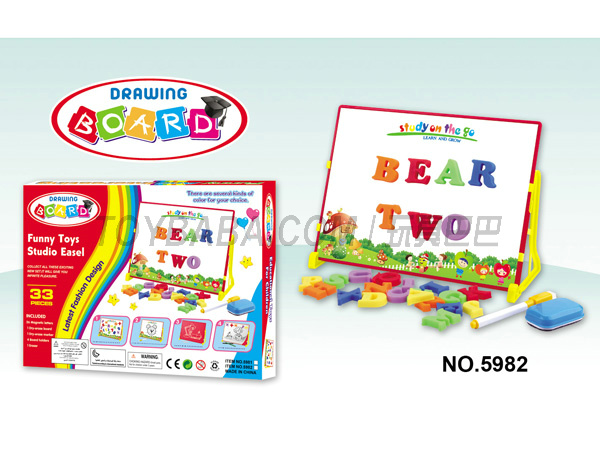WordPad alphabet board digital board drawing board learning board intelligence toys children's toys wholesale toys