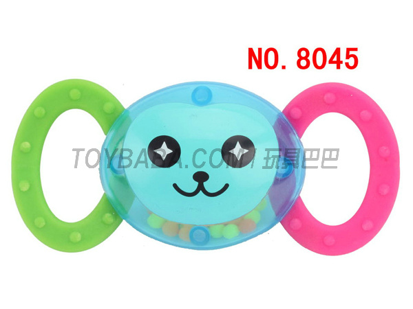 8045 FeiBao bell toy double ring a bell bell toy doll toys maternal and infant toys baby bell double loop to bite