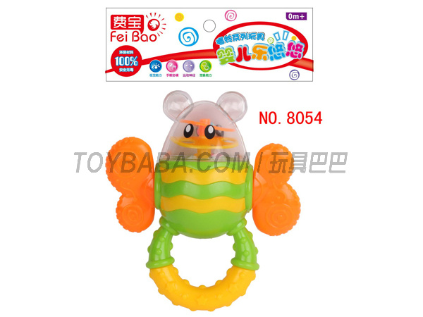 8054 children's toys, baby toys BELL BELL toy JIEGO BRICKS BELL toy fitness toy baby toys gift toys baby BELL twisting t