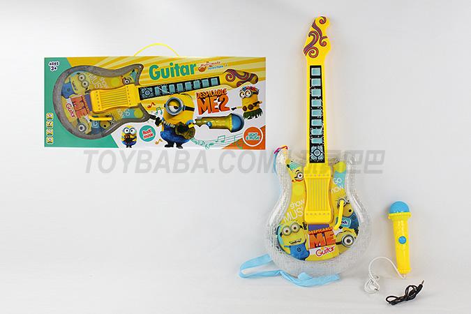 Little yellow Guitar + microphone