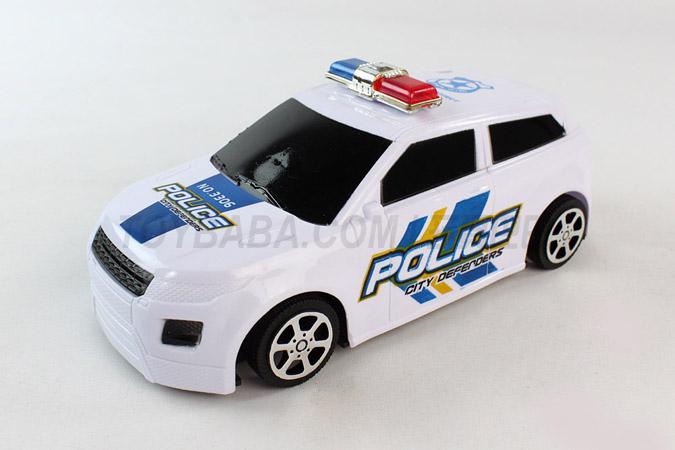 Inertia a police car