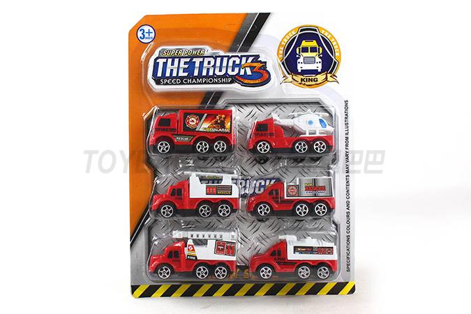 Return fire truck set