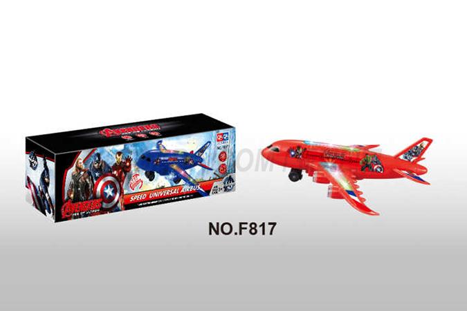 Captain America electric universal music light airliner