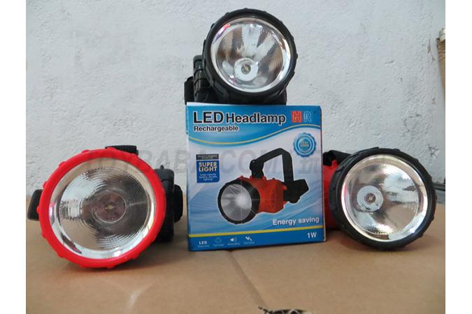 Black; Red and black; Black and red LED charging headlamp