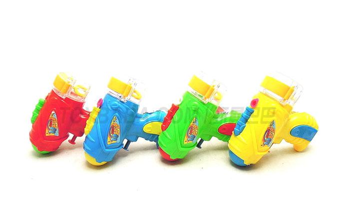 Water gun + bubble gun (dual-purpose without bubble water) three color mixed package