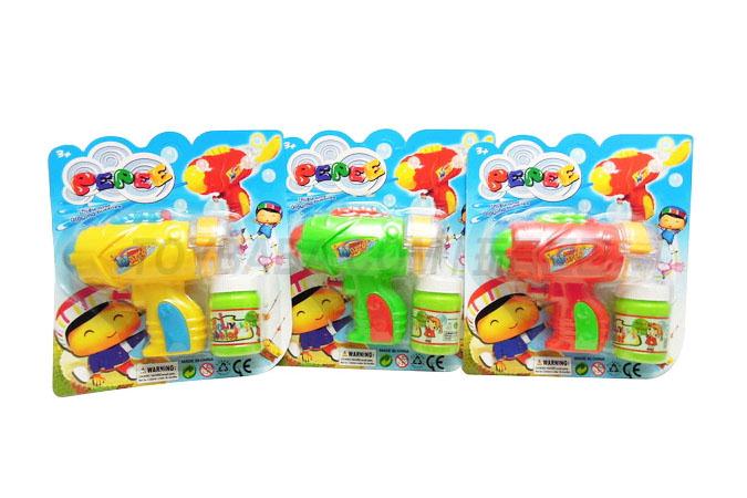 Water gun + bubble gun (dual-purpose with bubble water) three color mixed package