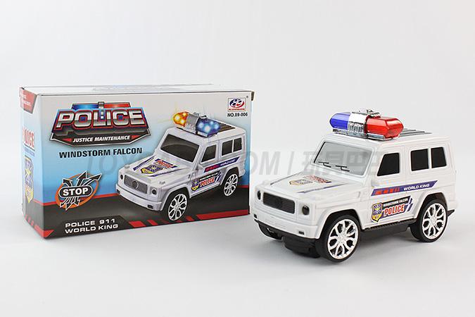 Children's toys electric universal Mercedes police English song lighting English packaging