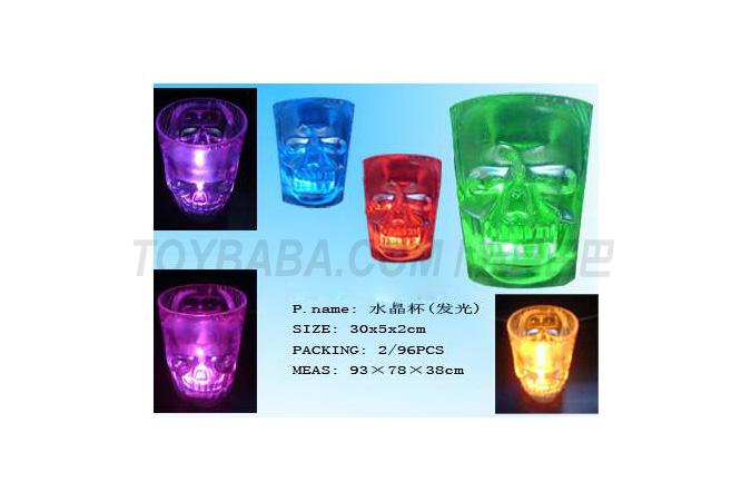 Glowing skull cup 4 only