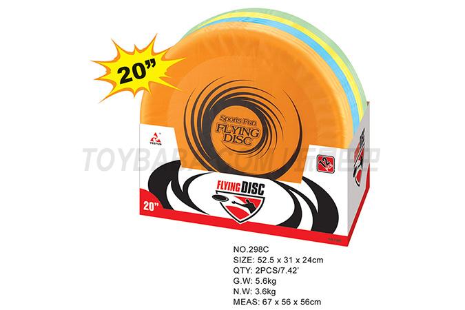 20 a frisbee 12 inch of cloth/display box