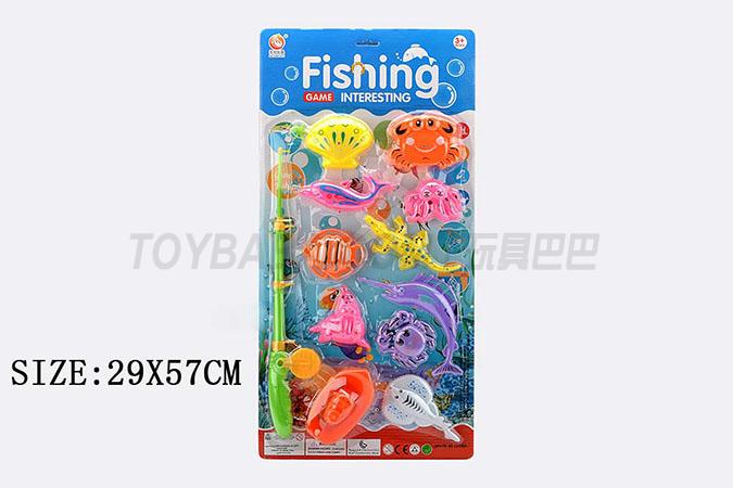 Fishing magnet toy