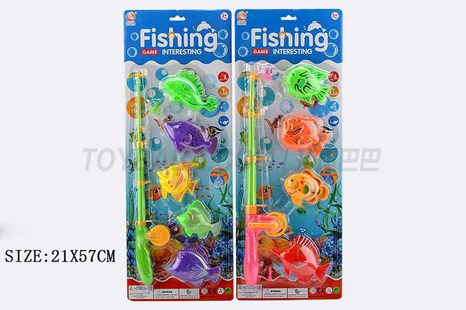 Magnet two conventional fishing series