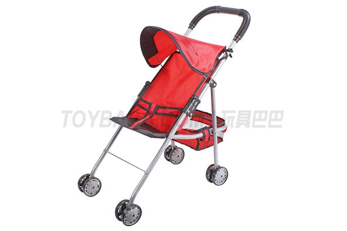 Baby sunshade trolley (silver iron pipe)