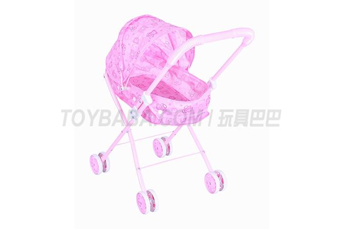 Universal wheel baby sunshade trolley (iron)