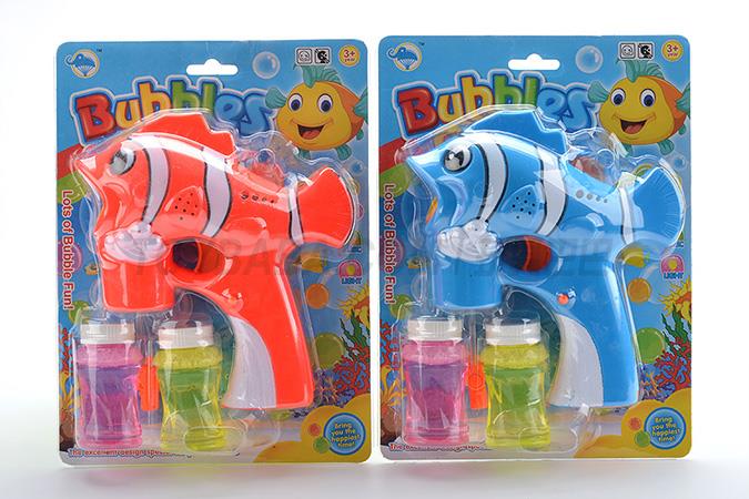 Electric clownfish solid bubble gun