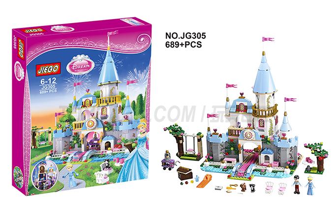 Cinderella lego set 689 PCS