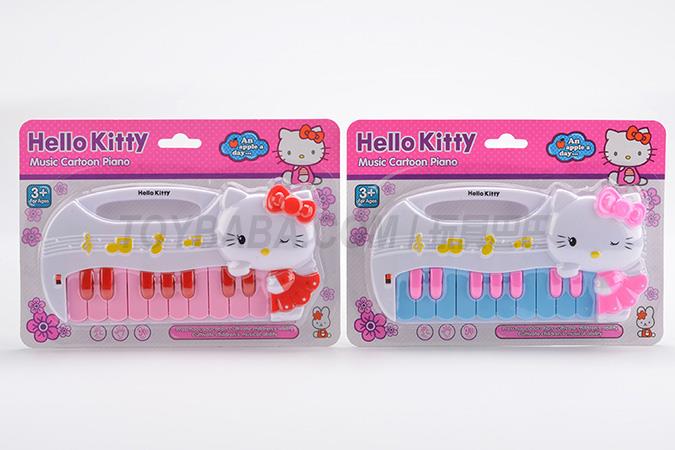 Hello Kitty ten key harp music (red pink, orange)