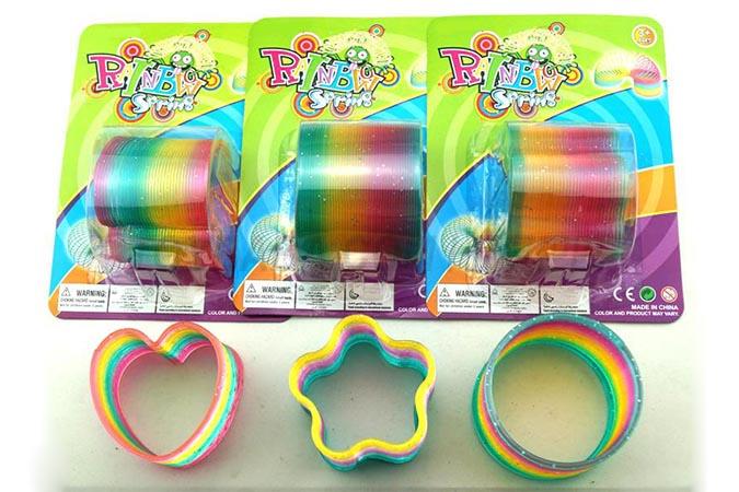 Special shaped golden onion transparent rainbow circle 3 mixed packages