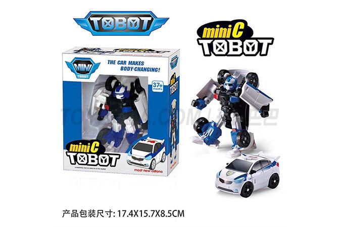 Tobo brothers transformer tobot deformation robot car model