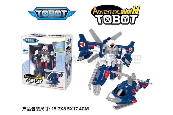 Tobo brothers transformers tobot deformation Robot Aircraft Model