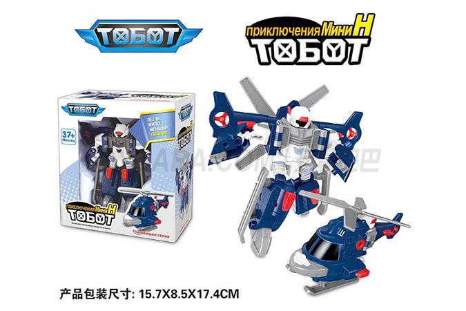 Tobo brothers transformers tobot deformation Robot Aircraft Model (Russian)