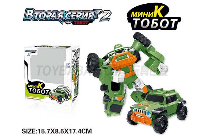 Tobo brothers tobot second generation off-road vehicle to robot (Russian)