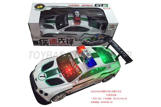 Electric universal bentley police English song 3 d light Chinese packaging