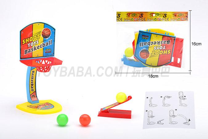 Universal pattern shooting basketball board (with three balls)