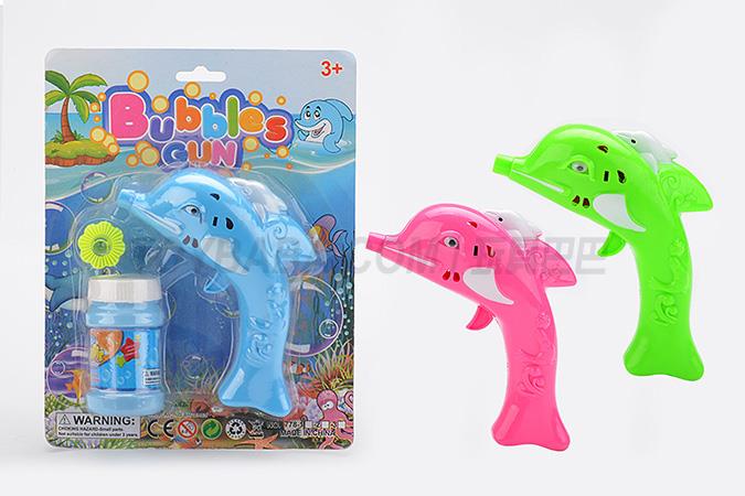 Spray paint dolphins electric bubble gun (3 color, orange)
