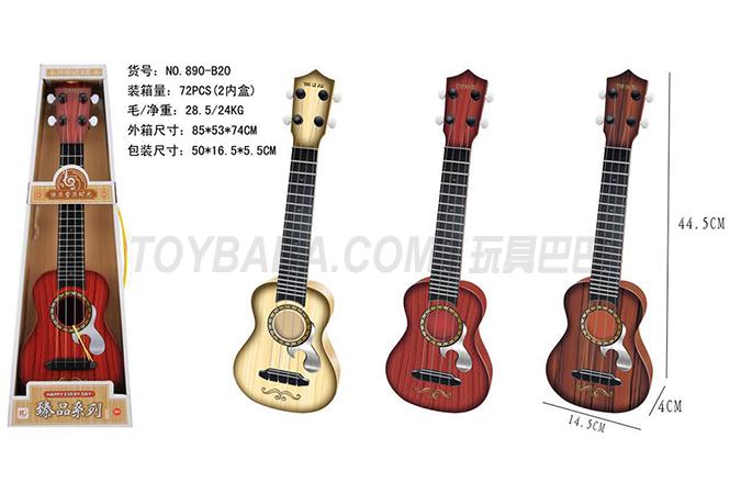 The guitar (packaging) in Chinese