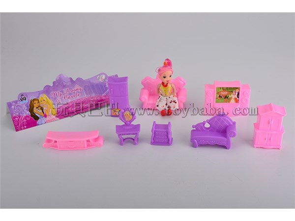 Barbie Castle furniture combination
