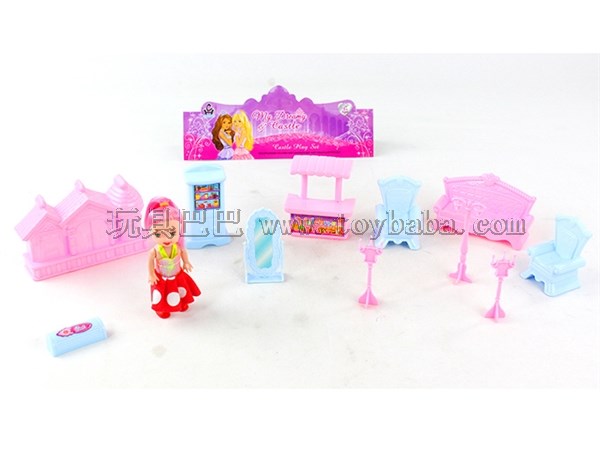 Barbie Castle furniture combination