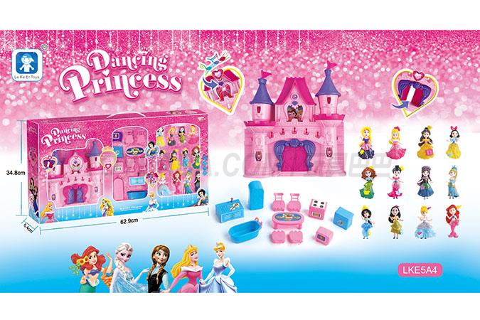 Children’s family fun puzzle game birthday gift simulation fun music Castle Princess