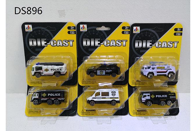 1: 64 alloy police car and children’s alloy toy car series