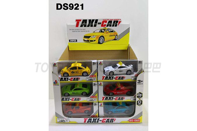 1: 43 alloy Huili taxi and children’s alloy toy car series
