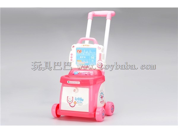 Cart monitor doctor toy with light IC voice