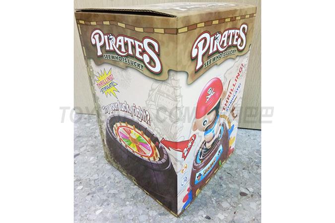 (Chinese) turntable pirate bucket puzzle desktop game toy