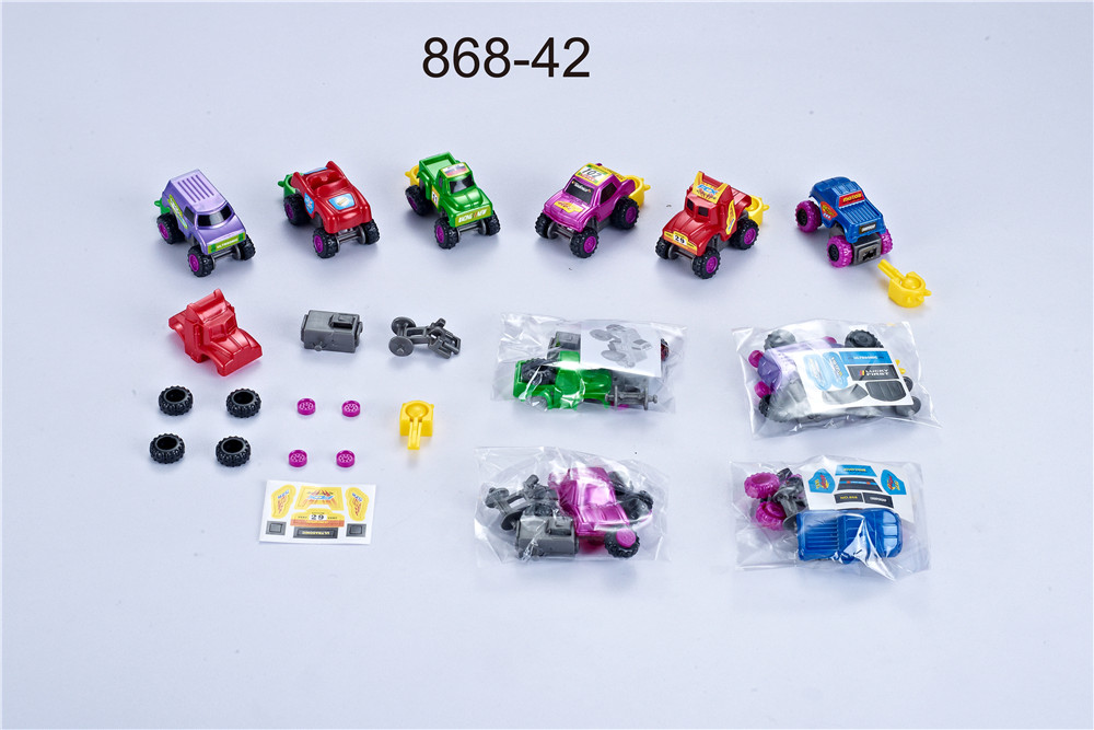 Assembled Tingli 6 4WD racing cars self-contained small toy gifts