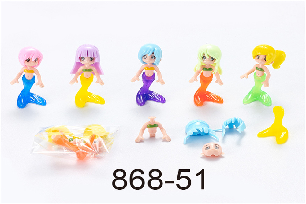 New Mermaid self-contained small toy gift