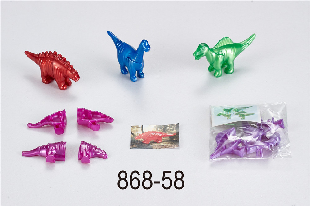 New 3 dinosaur self-contained small toy gifts