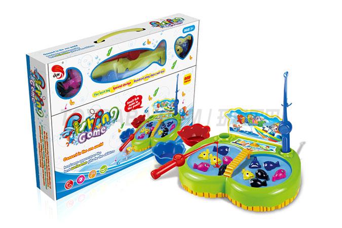 Electric toys parent-child fishing toys desktop games