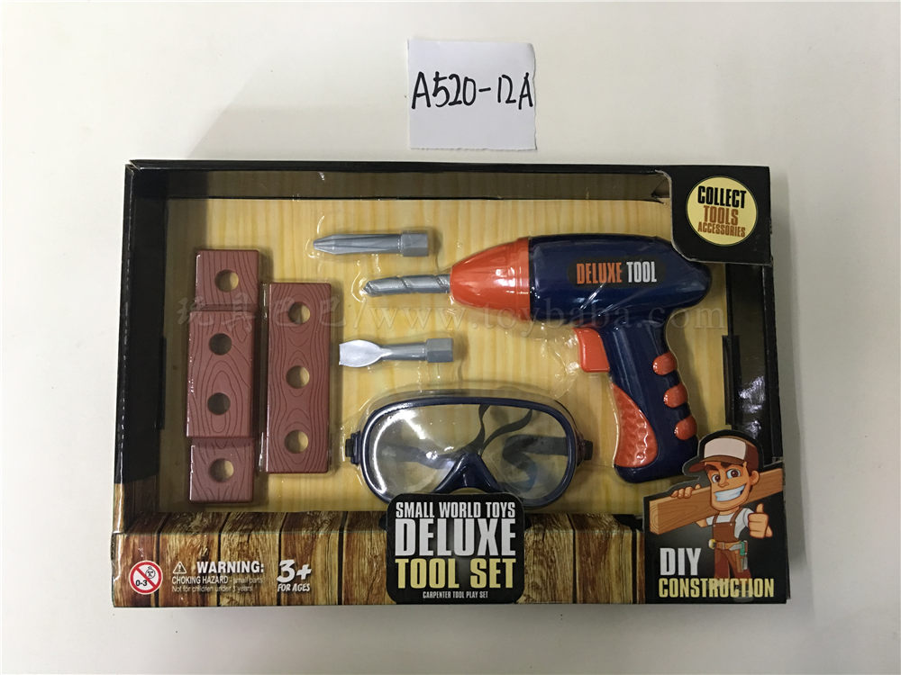 Electric hand drill display box tool set
