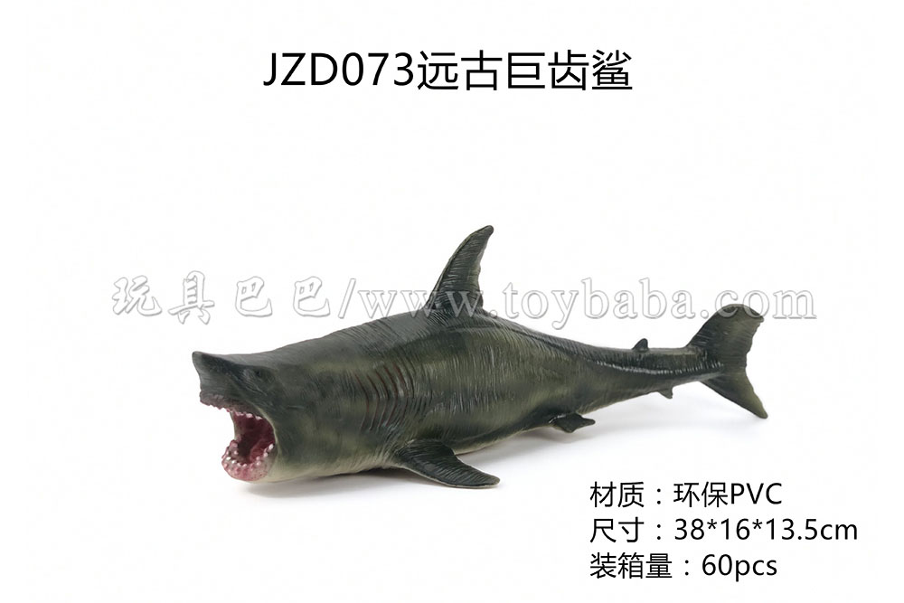 Ancient giant toothed shark