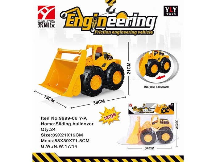 Sliding bulldozer