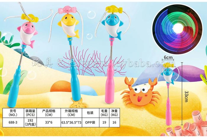 Flash stick children’s educational toy fish flash toy