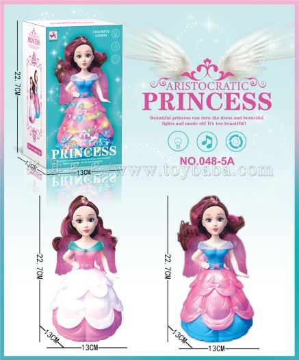 Electric noble Angel Princess stall toy